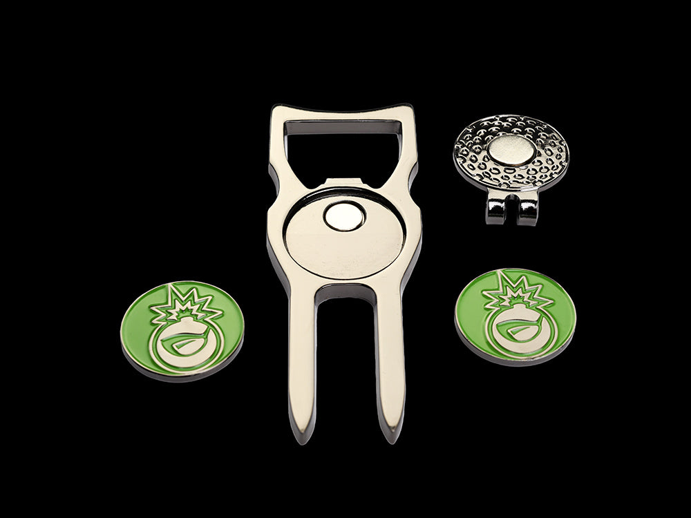 New! BombTech Golf Divot Tool Kit