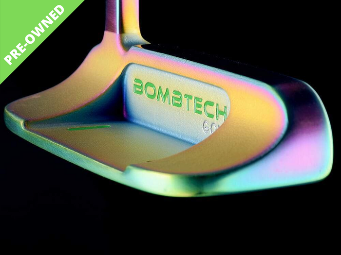 Pre-Owned BombTech Golf 3.0 Volcano Torched Blade Putter