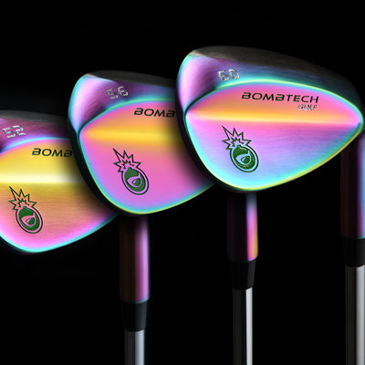 Limited Edition Volcano Torched BombTech 52, 56 and 60 Wedge Set